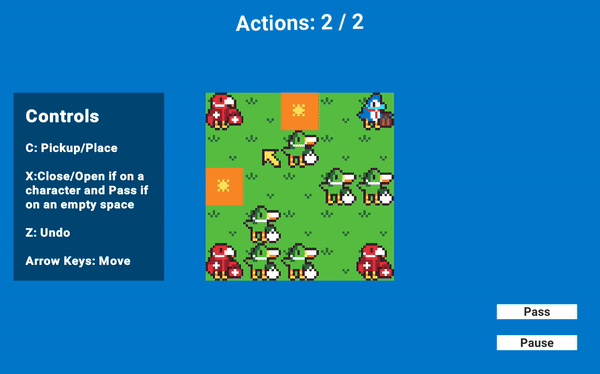 Flockdown gameplay